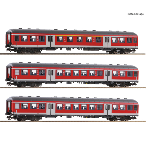 Roco TT 6280021 3-tlg. Set: Nahverkehrswagen, DB AG Ep.:VI