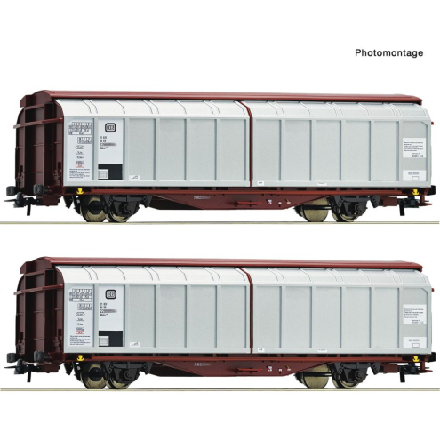 Roco H0 6600111 2-tlg. Set: Schiebewand Wagen, DB Ep.IV