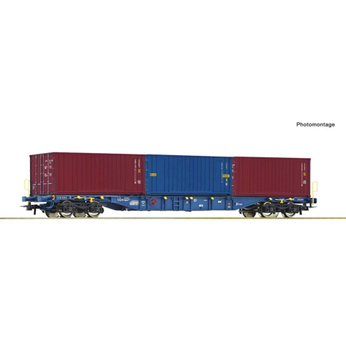 Roco H0 6600145 Containertragwagen CD Cargo Ep. VI
