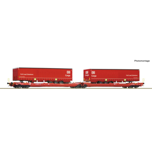 Roco H0 6600168 Doppeltaschen-Gelenkwagen T3000e DB-AG Ep. VI