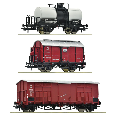 Roco H0 6600229 3-tlg. Set: Nebenbahngüterzug FSV Ep. III