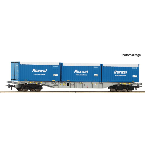 Roco H0 6600234 Containertragwagen AAE Ep. VI