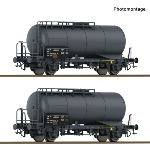 Roco H0 6600245 2-tlg. Set: Kesselwagen DR Ep. IV