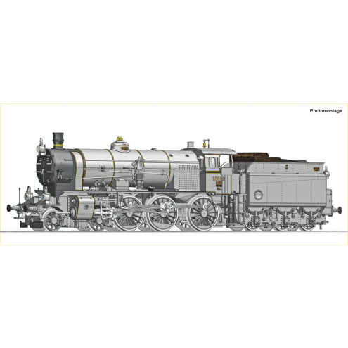 Roco H0 7100047 Dampflokomotive Rh 109 KkStB Ep. II