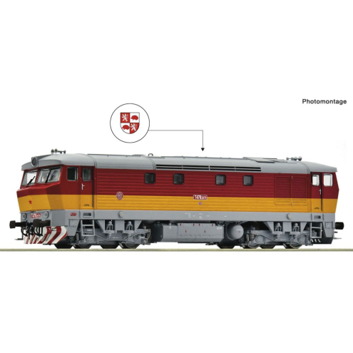 Roco H0 7300090 Diesellokomotive T 478 2079 CSD Ep. IV