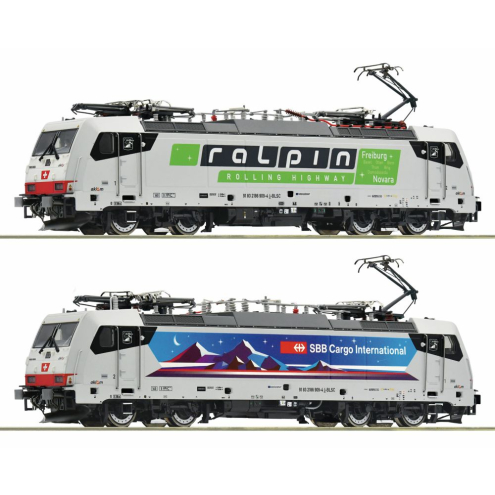 Roco H0 7520035 Elektrolokomotive 186 909-4 Nightpiercer, SBB/RAlpin