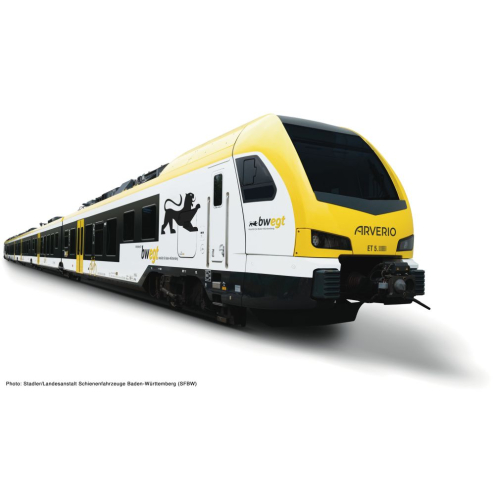 Roco H0 7700033 5-tlg. Set: Elektrotriebzug „FLIRT 3“ Arverio Ep. VI