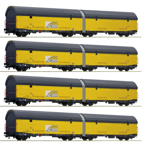 Roco H0 77049 4-tlg. Set: Autotransport, ARS Altmann