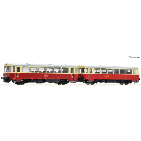 Roco H0 7710010 Dieseltriebwagen M 152 0262 mit Beiwagen, CSD