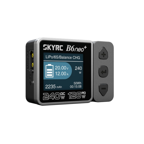 SkyRC SK100211-02 B6 neo+ Ladegerät LiPo 1-6s 10A 240W Grau