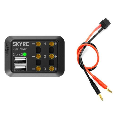 SkyRC SK600114-01 Verteilerbox mit Bananenstecker