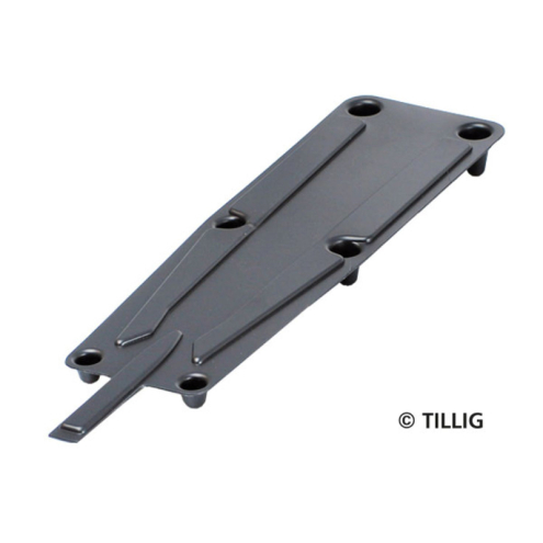 Tillig TT 07911 Bettungsgleis grau Aufgleiser