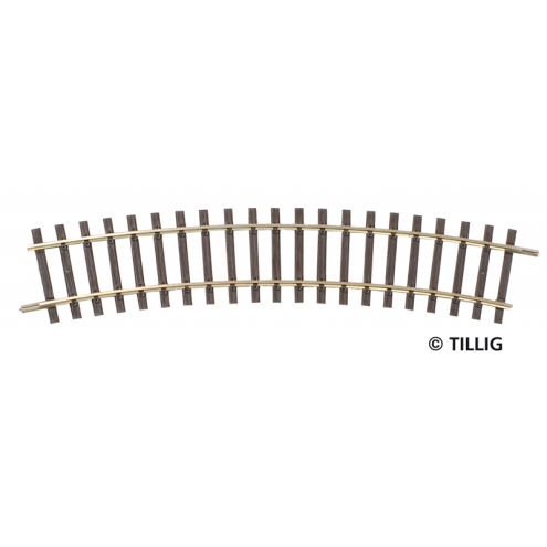 Tillig H0 Standard 82119 Gebogenes Gleis R380/22,5°