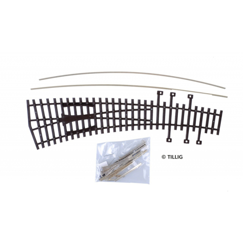 Tillig H0 Standard 82410 Bausatz Innenbogenweiche links