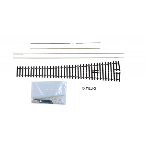 Tillig TT 83421 Flexsteg Bogenweiche 12° Bausatz