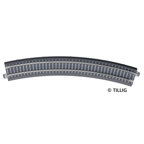 Tillig TT 83770 Bettungsgleis grau Gleisstück R31
