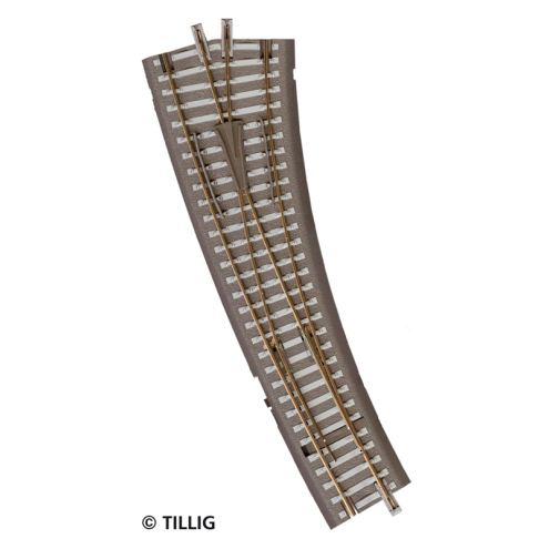 Tillig TT 83861 Bettungsgleis grau IBW rechts
