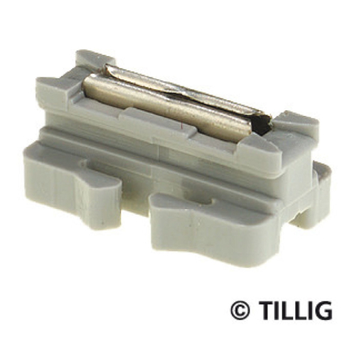 Tillig TT 83950 Bettungsgleis grau Schienenverbinder