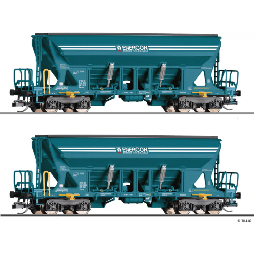 Tillig TT 01113 Güterwagenset der Enercon GmbH, Ep. V