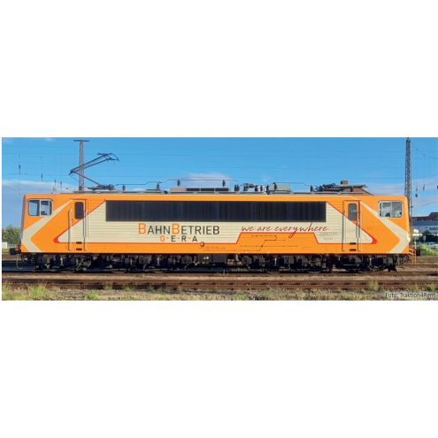 Tillig TT 04329 Elektrolokomotive 155 111-8 der Traktion4Rent GmbH / BahnBetrieb Gera GmbH Ep. VI