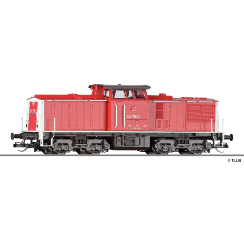 Tillig TT 05580 Diesellokomotive 204 789-2 der DB AG Ep. V