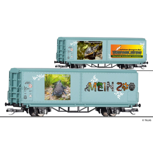 Tillig TT 014858 START-Schiebewandwagen Hbis-tt „Mein Zoo“ Ep. VI