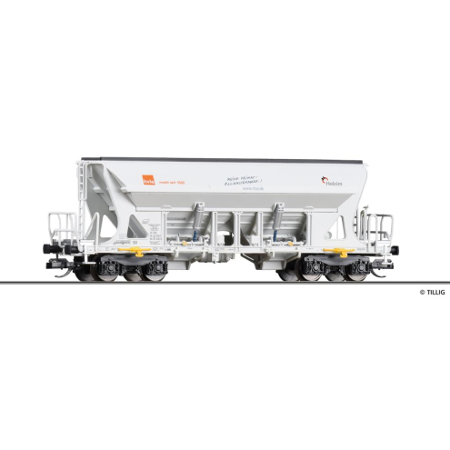 Tillig TT 015336 Selbstentladewagen Faccns der HVLE / Holcim Ep. VI