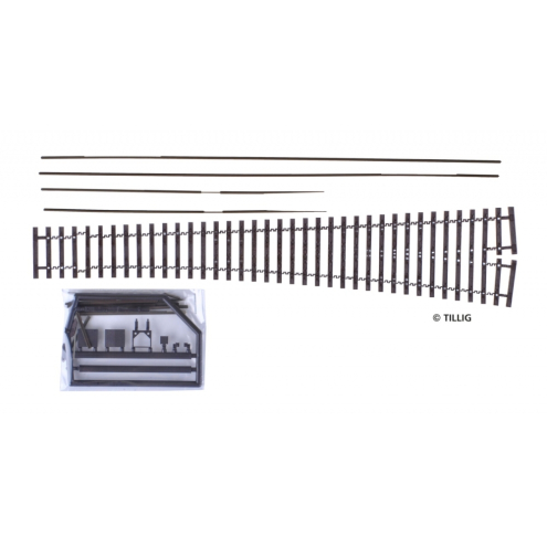 Tillig H0-ELITE 85451 Bausatz W 3 Bausatz Flex EW-BW