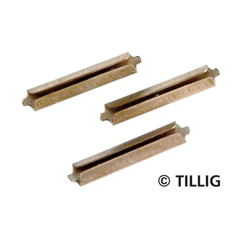 Tillig H0-ELITE 85501 Schienenverbind. brüniert (Beutel 25 St.)