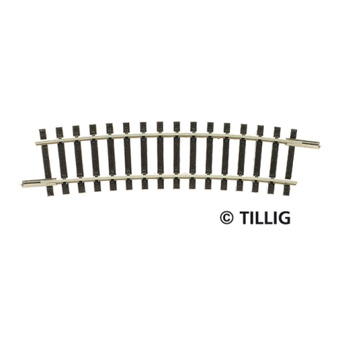 Tillig TT 83110 Gleisstück R12, Gebogenes Gleis R 310 mm/15°