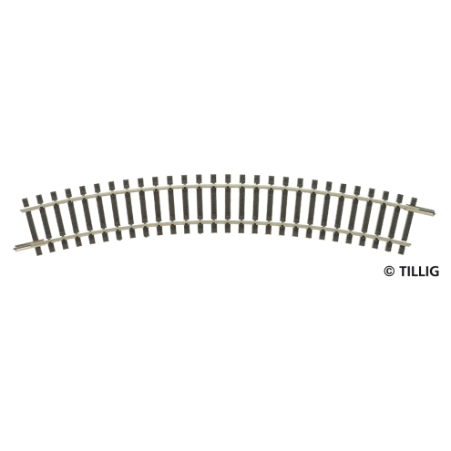 Tillig TT 83116 Gleisstück R01, Gebogenes Gleis R 267 mm/30°