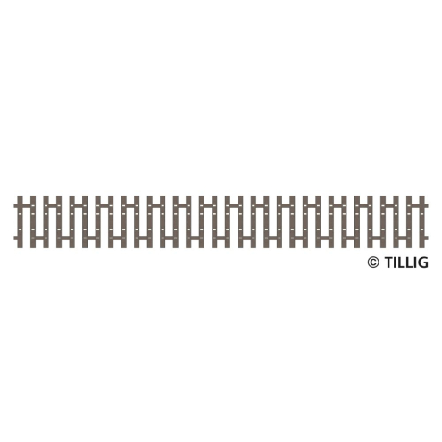 Tillig TT 083190 Flex-Schwellenband Zwangsgleis (beidseitig) 166mm -