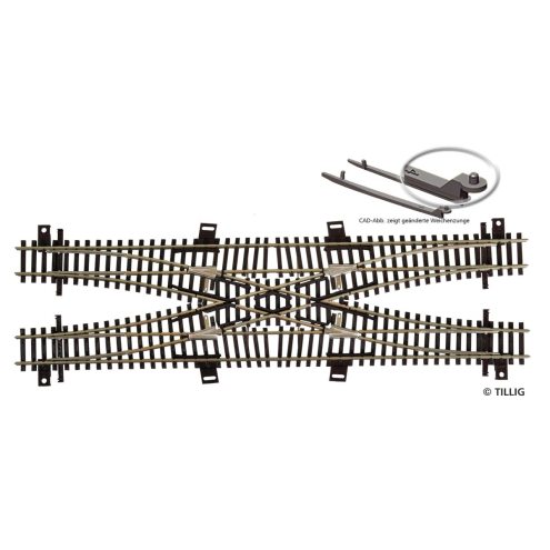 Tillig TT 83212 Doppelte Gleisverbindung