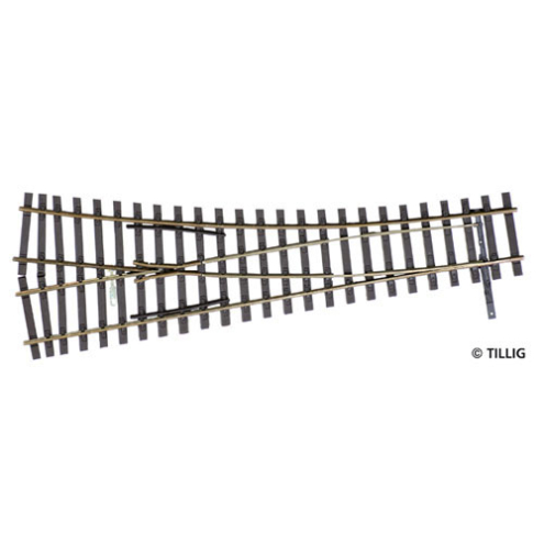 Tillig H0-ELITE 85423 Bausatz EW 2 rechts Herzstückwinkel 15°