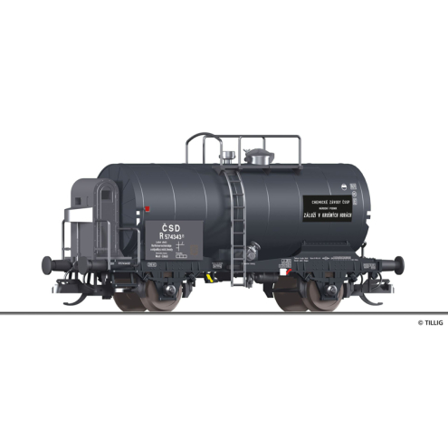 Tillig TT 95360 Kesselwagen der CSD, Ep. III