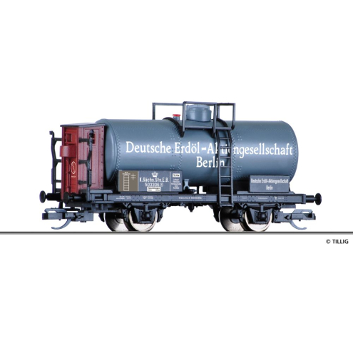 Tillig TT 95878 Kesselwagen „Deutsche Erdöl-Aktiengesellschaft“, der K.Sächs.Sts.E.B. Ep. II