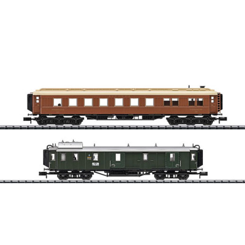 Minitrix 15967 Ergänzungs-Wagen-Set "Bayerischer Schnellzug um 1925" Ep.II