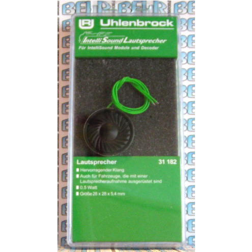 Uhlenbrock 31182 Lautsprecher 28x28x5,4mm