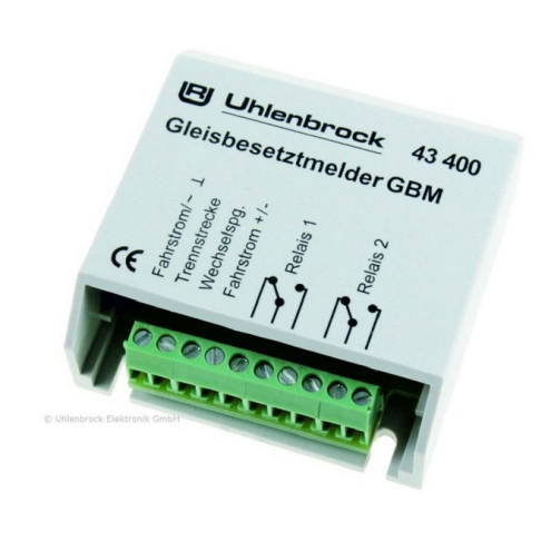 Uhlenbrock 43400 GBM Gleisbesetztmelder mit Relais