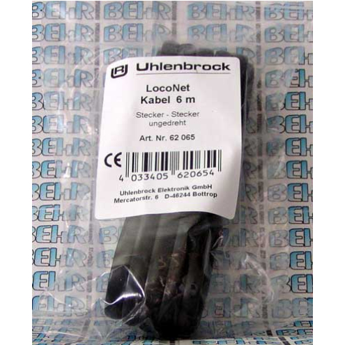 Uhlenbrock 62065 LocoNet-Anschlußkabel 6m