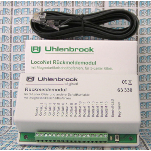 Uhlenbrock 63330 Rückmeldemodul 3-Leiter