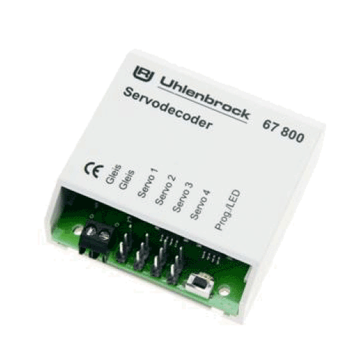 67800 Servodecoder für Märklin- und DCC-Digitalsysteme