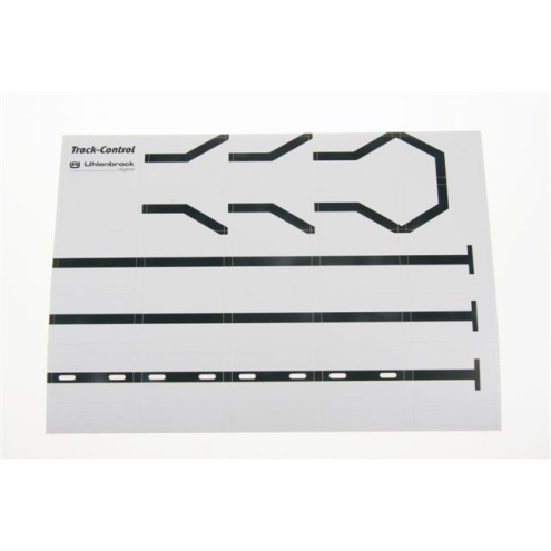 69092 Track-Control Foliensatz Streckensymbole