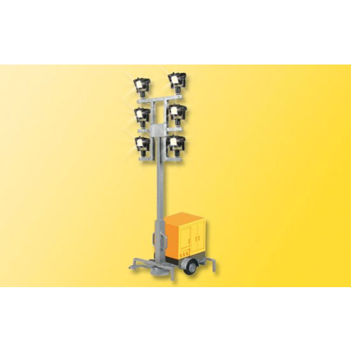 Viessmann H0 1343 Leuchtgiraffe auf Anhänger mit LED´s alt 5143