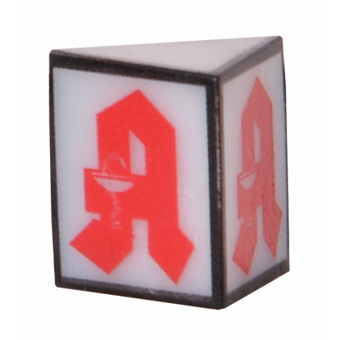 Viessmann H0 1375 Reklameschild Apotheke mit LED-Beleuchtung