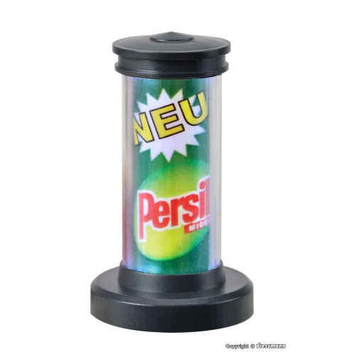 Viessmann H0 1392 Drehende Litfaßsäule mit LED-Beleuchtung