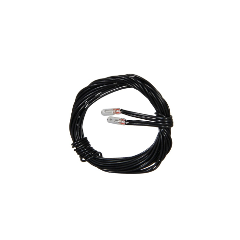 Viessmann 3509 2 Glühlampen klar T1/2 Ø 1,8 mm 2 Kabel, 16 V, 30