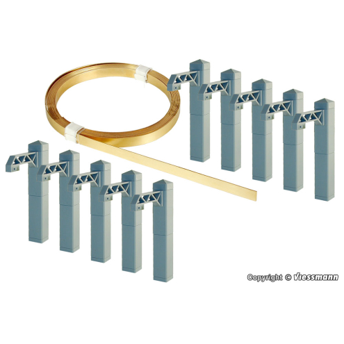 Viessmann H0 4195 Tunneloberleitungsset