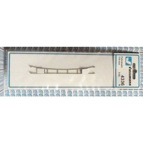 Viessmann N 4336 Oberleitung Fahrdraht 114,0 mm / 5 Stück