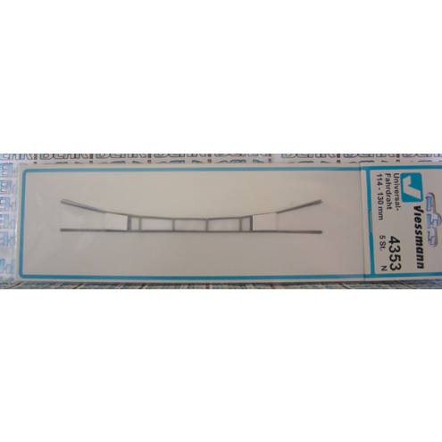 Viessmann N 4353 Oberleitung Universal-Fahrdraht 114-130 mm